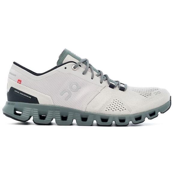 On Running Cloud X Glacier Grey Olive Men's Size 9.5 - Picture 1 of 10
